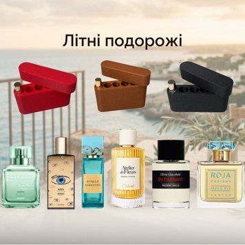 Набір "Літні подорожі у флаконах" 6х3 мл в Чорному AromaCase id_13596 фото