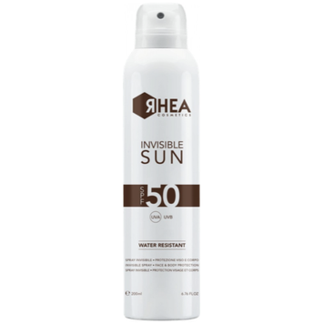 Невидимий спрей для обличчя та тіла Rhea Cosmetics Invisible Sun SPF50 100 мл id_12339 фото