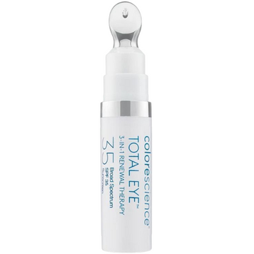 Крем для зони навколо очей Напівнасичений Colorescience Total Eye 3-in-1 Renewal Therapy Medium SPF 35 7 мл id_8416 фото