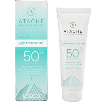Омолоджуюча сонцезахисна емульсія Atache BE SUN Light Emultion SPF 50+ 75 мл id_8761 фото