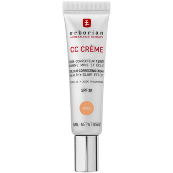 Тонуючий зволожувальний крем з центеллою оновлена формула Erborian CC Creme Centella Asiatica Dore 15 мл id_15284 фото