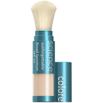 Сонцезахисна пудра з пензлем Світлий Colorescience Sunforgettable Total Protection Brush-On Shield Fair SPF 50 6 г id_8379 фото
