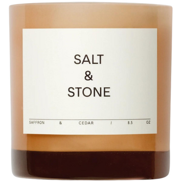 Ароматична свічка Salt & Stone Candle Saffron & Cedar 240 г id_8659 фото
