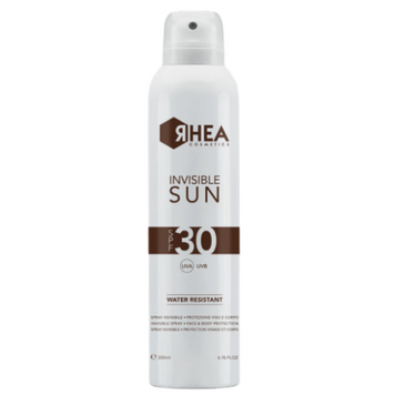 Невидимий спрей для обличчя та тіла Rhea Cosmetics Invisible Sun SPF30 200 мл id_8006 фото