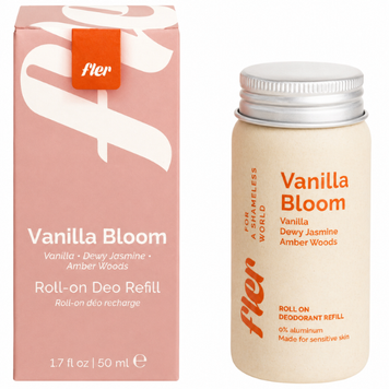 Кульковий дезодорант Fler Refill Vanilla Bloom (48h) 50 мл id_13647 фото