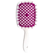 Щітка для волосся Janeke Superbrush Біла з фуксією