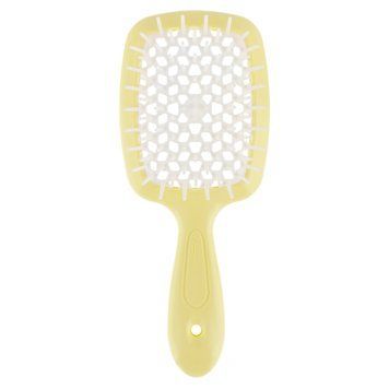 Щітка для волосся Janeke Superbrush Small Лимонна з білим id_945 фото