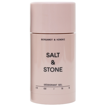 Натуральний дезодорант для чутливої шкіри Salt & Stone Bergamot & Hinoki 75 г (рожевий) id_3036 фото