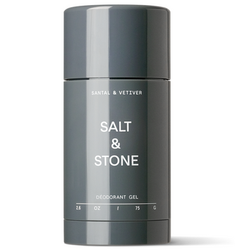 Натуральний дезодорант для чутливої шкіри Salt & Stone Santal & Vetiver 75 г (темно сірий) id_2754 фото
