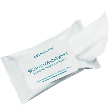 Серветки для очищення пензлів Colorescience Brush Cleansing Wipes 20 шт id_8401 фото