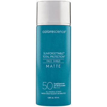 Розпродаж Сонцезахисний крем для обличчя з матуючим ефектом Colorescience Sunforgettable Total Protection Face Shield Matte SPF 50 55 мл (термін придатності до 01.2027) id_14338 фото