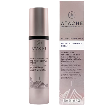 Нічний крем прогресивного оновлення з ретиналем та AHA-кислотами Atache Pro-Acid Complex Cream - Retinal Copper Tech 50 мл id_11945 фото