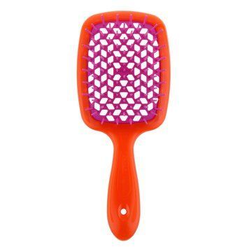 Щітка для волосся Janeke Superbrush Помаранчевий з фуксією id_2075 фото